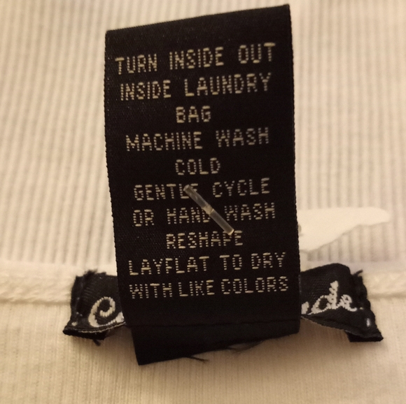 Cool Attitude XL Cotton Pink Multi Sequin Front Floral Design Ribbed Tank - Picture 7 of 7